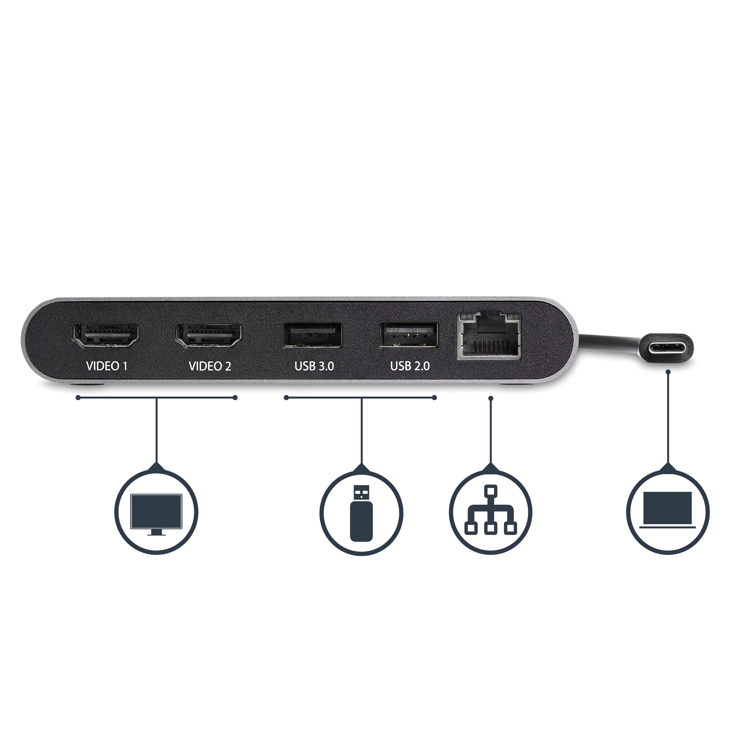 Amazon.co.jp: StarTech.com Thunderbolt 3 ハブ/サンダーボルト3